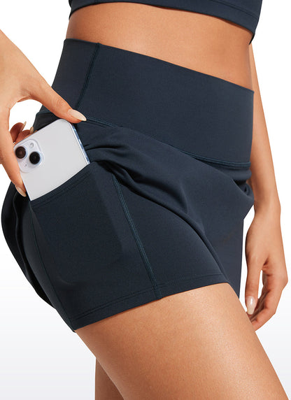 Butterluxe A Line High Rise Pocket Skirt 14.5''