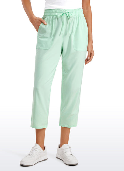 Feathery-Fit Soft Crop Pocket Pant 23''