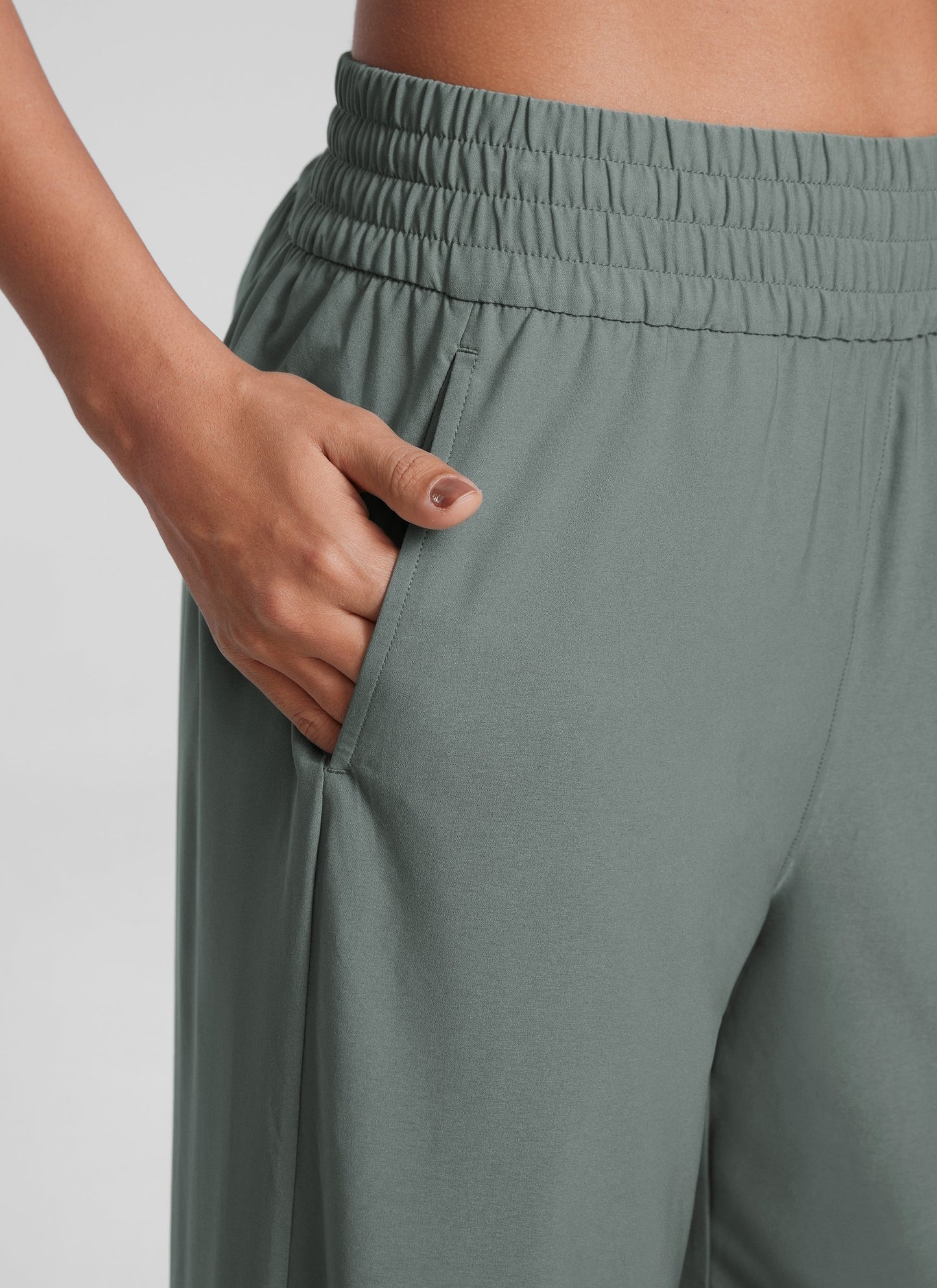 Feathery-Fit Stretchy  High Rise Pant 30"