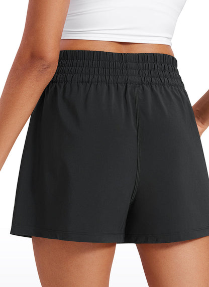 Feathery-Fit Soft Pocket Short Linerless 3''