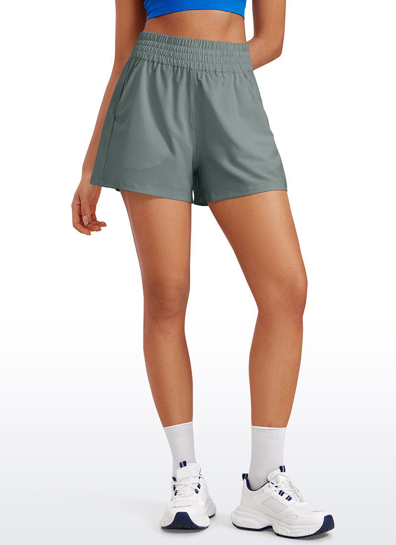 Feathery-Fit Soft Pocket Short Linerless 3''