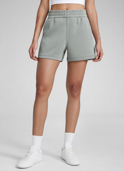 SoftAura Drawstring Pocket Sweat Short 4”