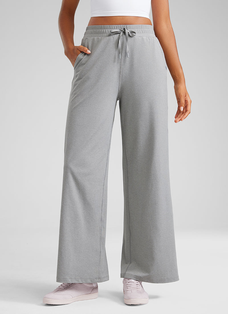 Cloud Jersey Wide Leg Sweatpant 30”