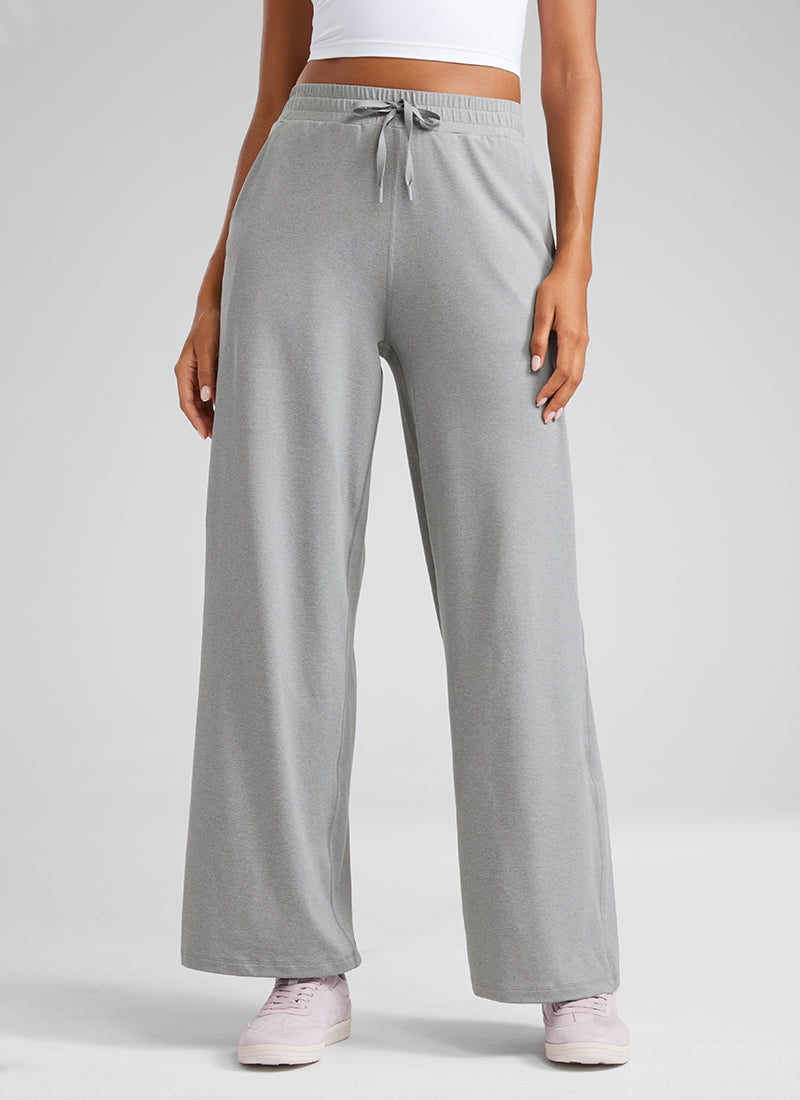 Cloud Jersey Wide Leg Sweatpant 30”