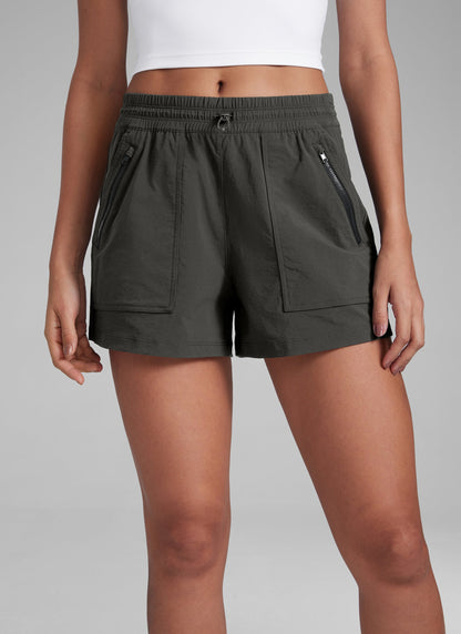 Stretch Water Repellent Hiking Pocket Short 3''