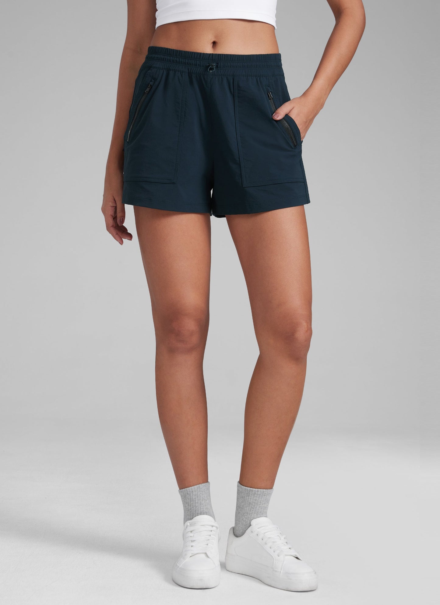 Stretch Water Repellent Hiking Pocket Short 3''