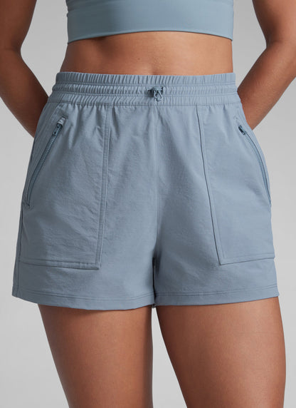 Stretch Water Repellent Hiking Pocket Short 3''