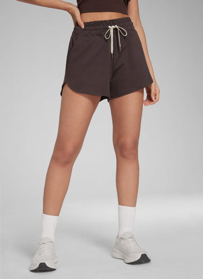 Cloud Jersey High Rise Dolphin Sweat Short 3''