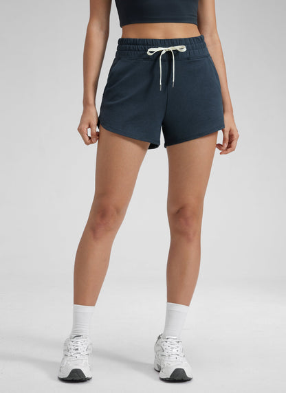 Cloud Jersey High Rise Dolphin Sweat Short 3''