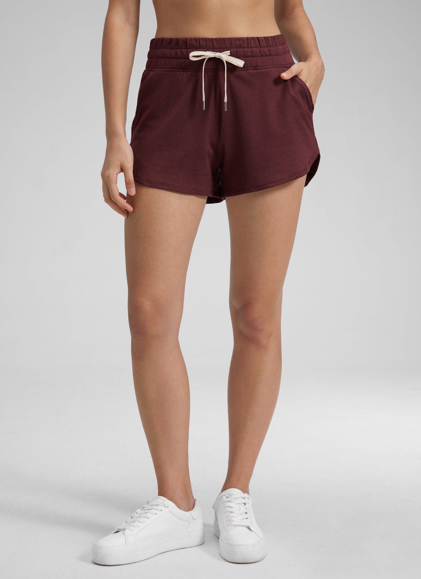 Cloud Jersey High Rise Dolphin Sweat Short 3''