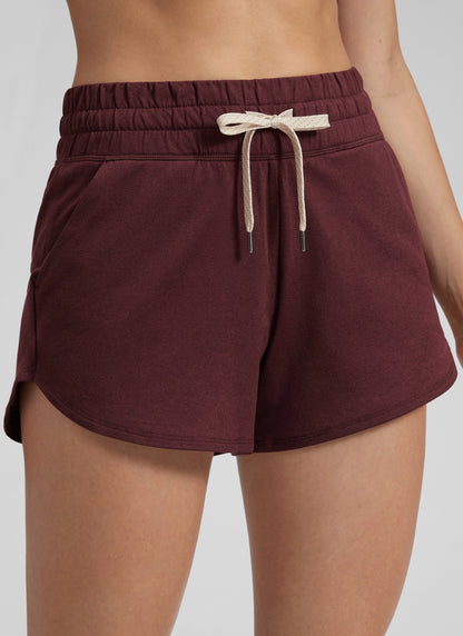 Cloud Jersey High Rise Dolphin Sweat Short 3''