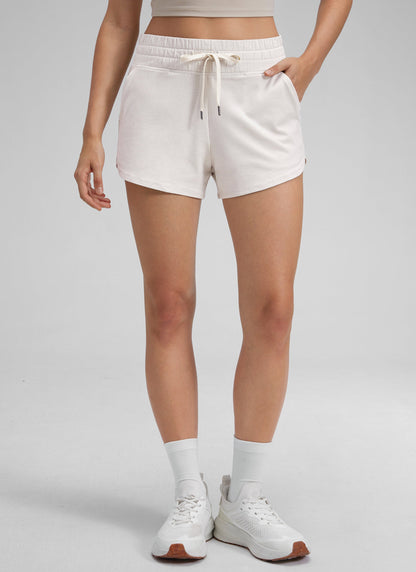 Cloud Jersey High Rise Dolphin Sweat Short 3''