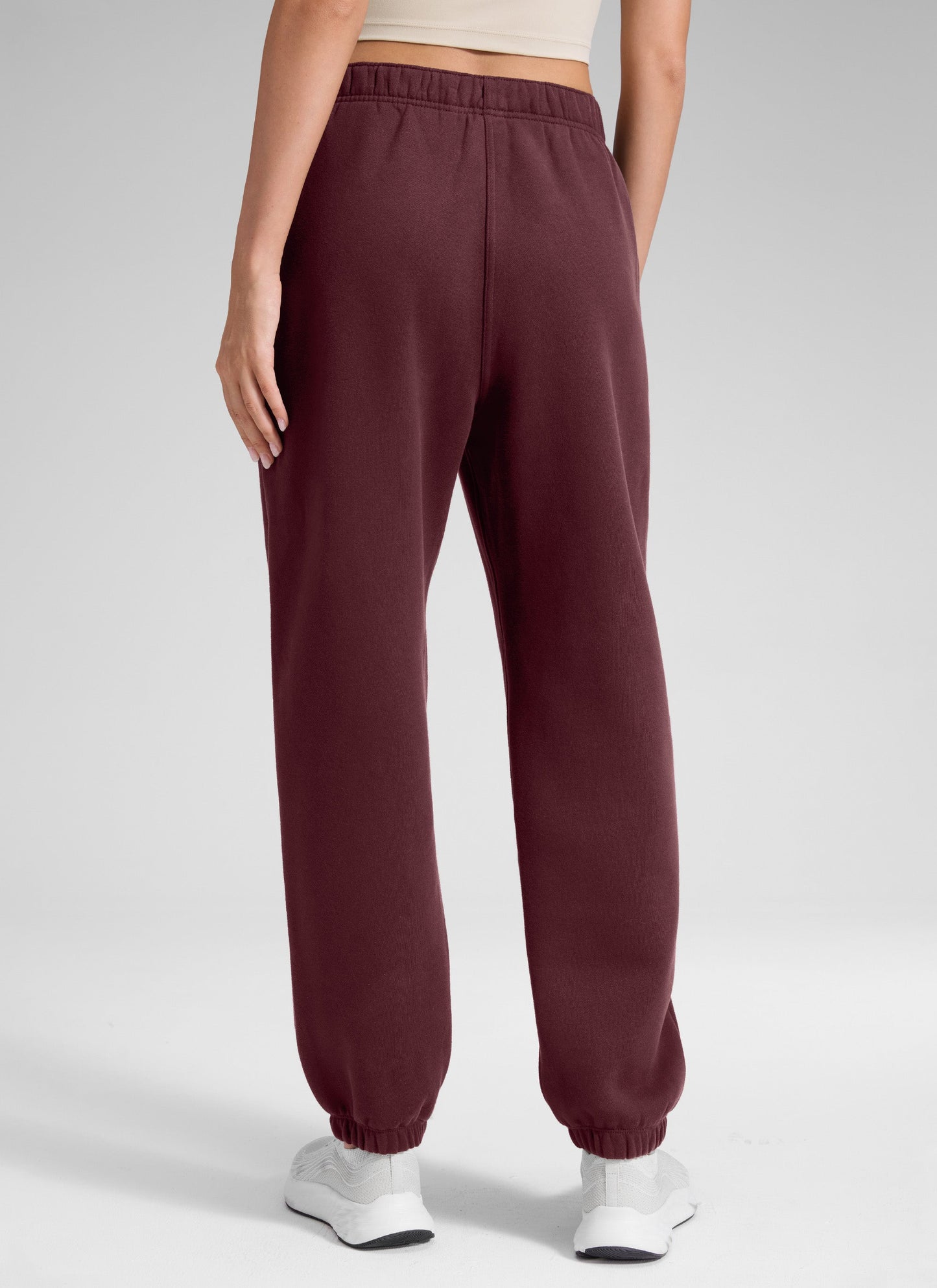 Fleece Lined High Rise Jogger Sweatpant 28''