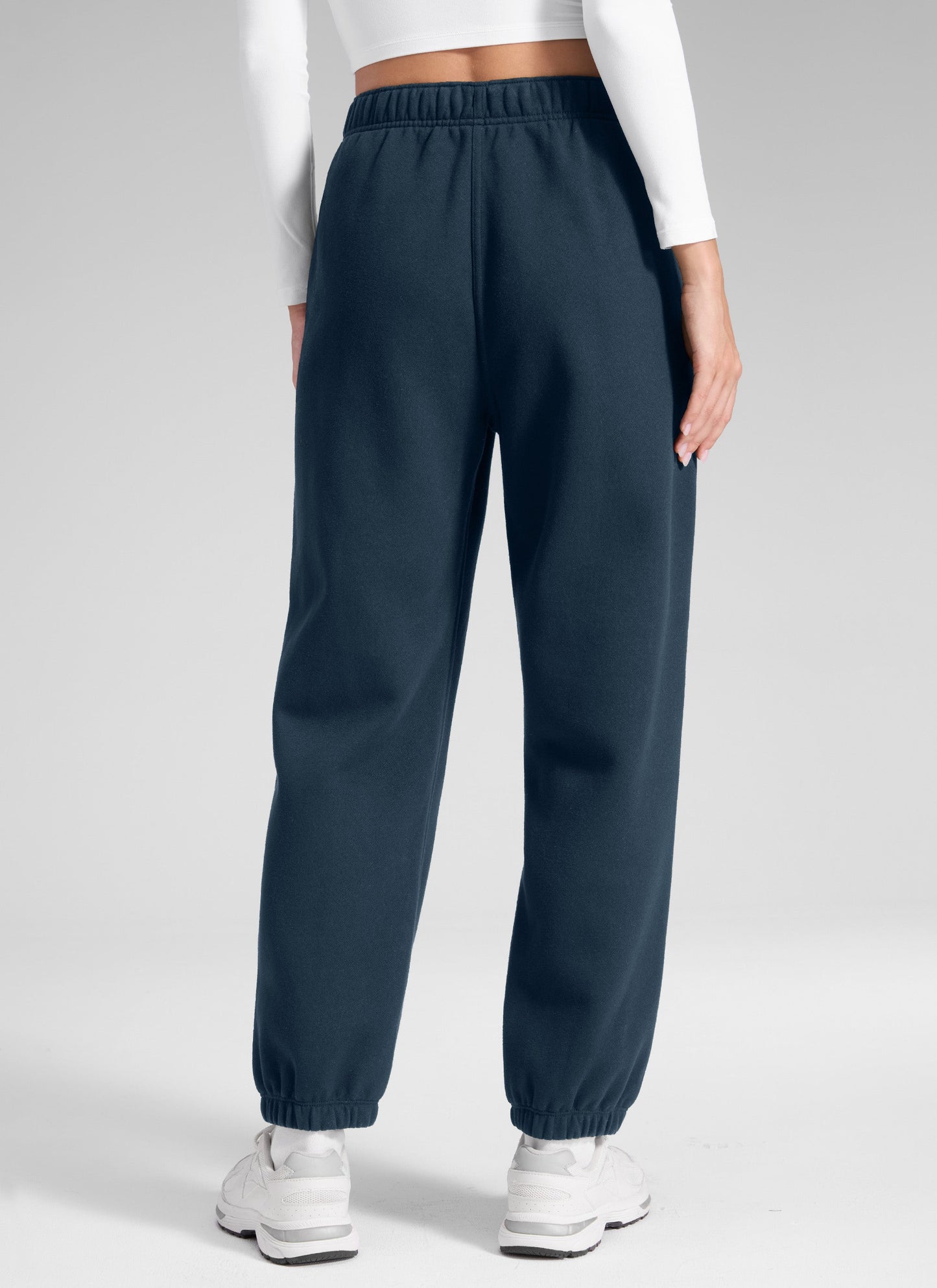 Fleece Lined High Rise Jogger Sweatpant 28''