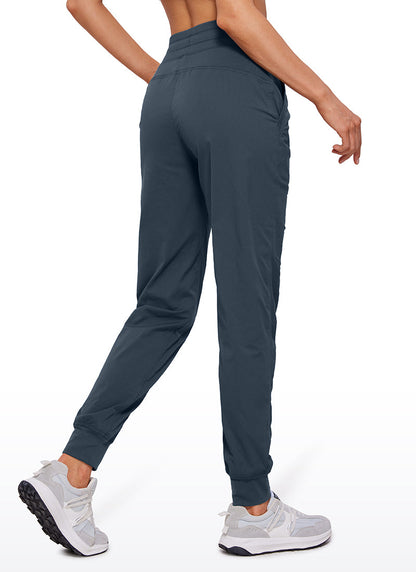 Striped Ruched Pocket Jogger 28''