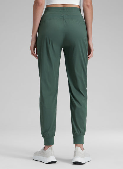 Striped Ruched Pocket Jogger 28''