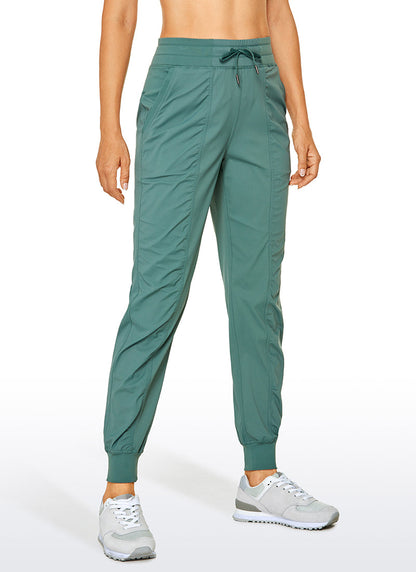 Striped Ruched Pocket Jogger 28''