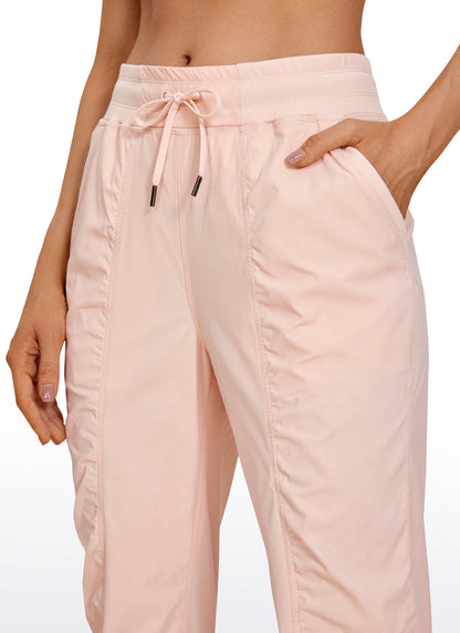 Striped Ruched Pocket Jogger 28''