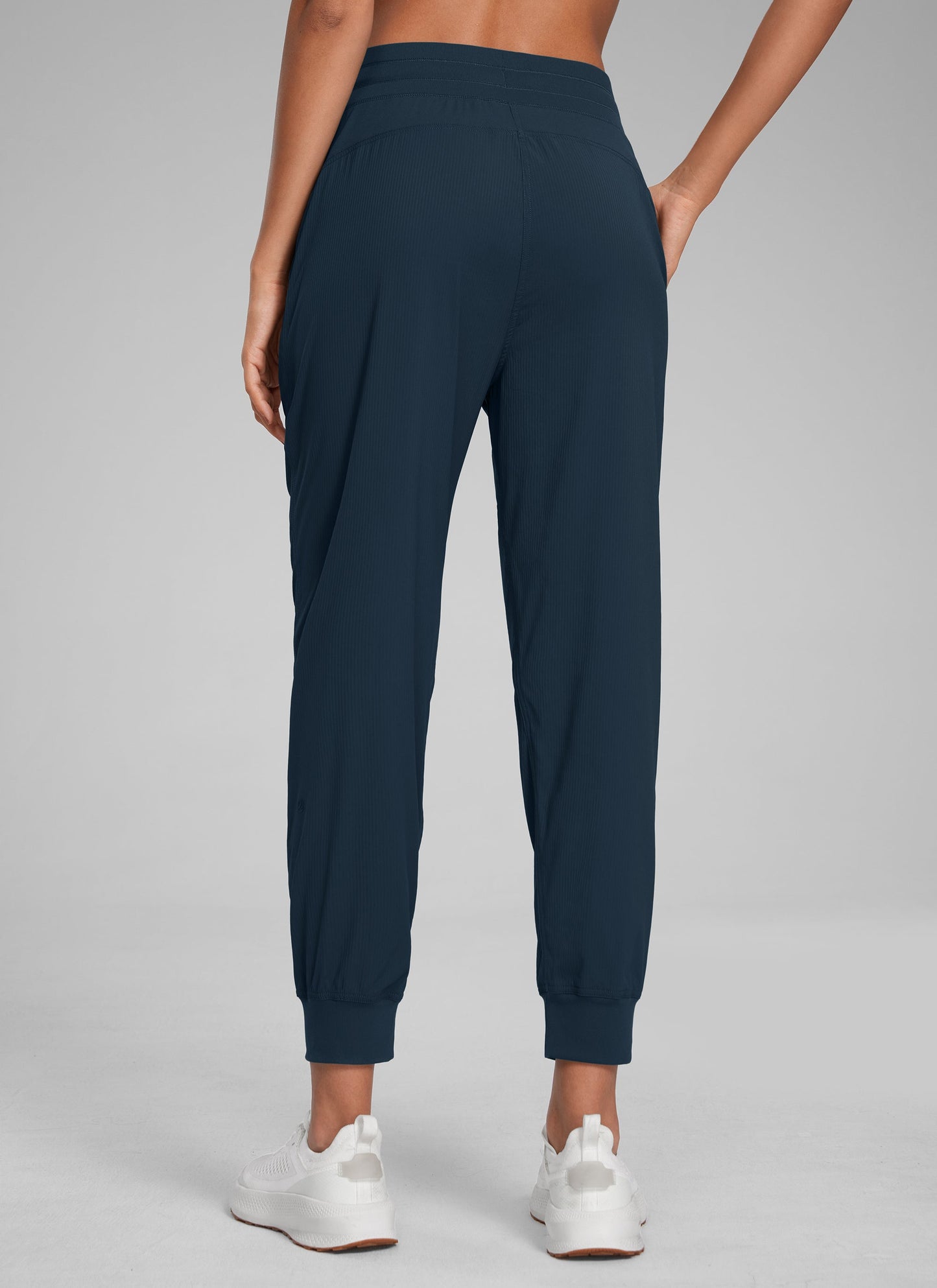 Striped Ruched Pocket Jogger 26''