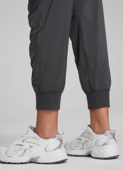 Striped Ruched Pocket Jogger 26''