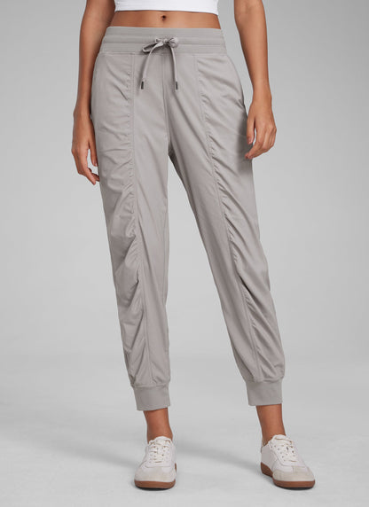 Striped Ruched Pocket Jogger 26''