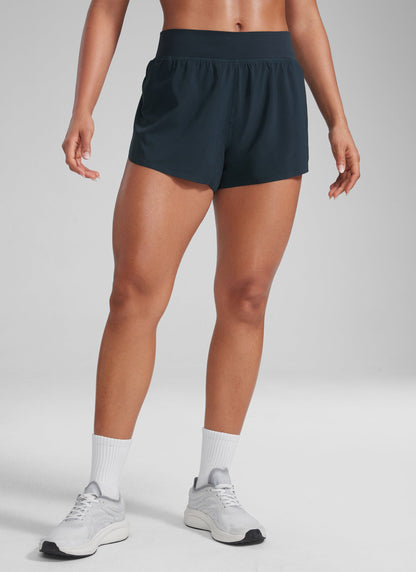 Feathery-Fit Soft Dolphin Lined Short 3''