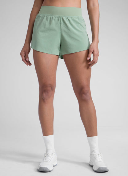 Feathery-Fit Soft Dolphin Lined Short 3''