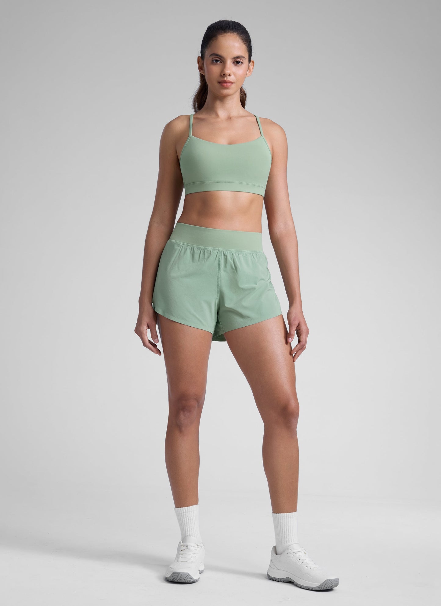Feathery-Fit Soft Dolphin Lined Short 3''