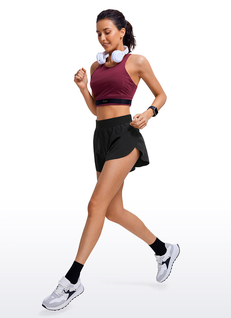 Feathery-Fit Soft Lined Mid Rise Short 4''