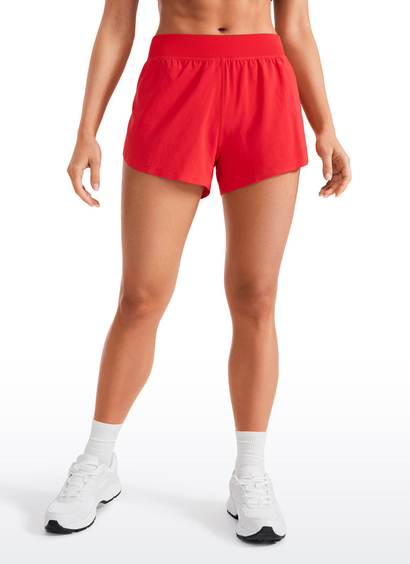 Feathery-Fit Soft Lined Mid Rise Short 4''