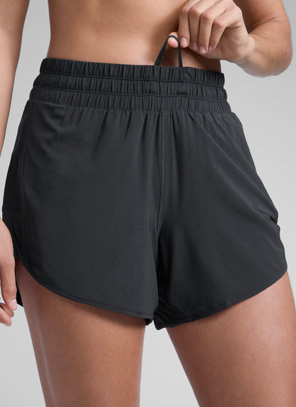 Feathery-Fit Soft Mid Rise Lined Short 5''