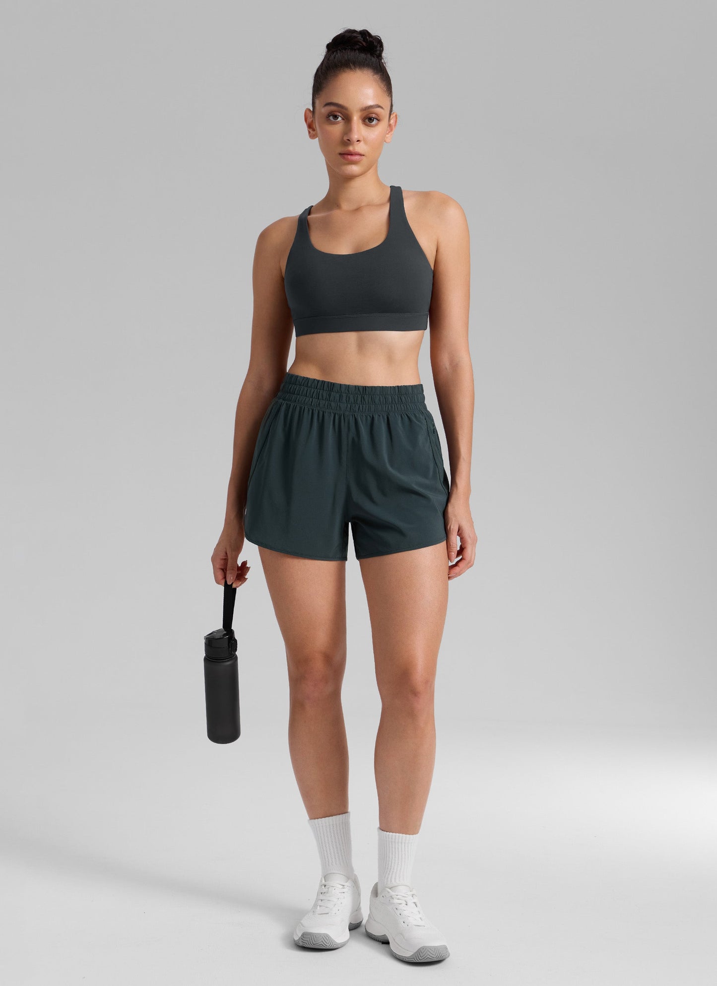 Feathery-Fit Soft High Rise Lined Short 3''