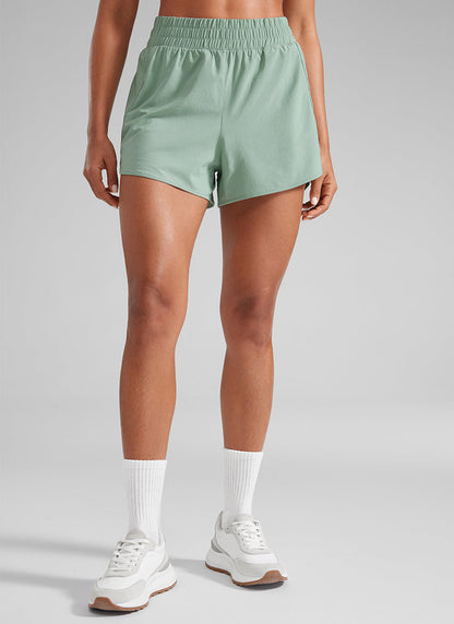 Feathery-Fit Soft High Rise Lined Short 3''