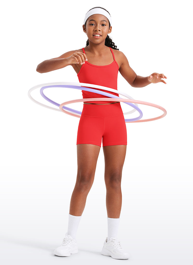 Butterluxe Girls Sports Shorts 3''