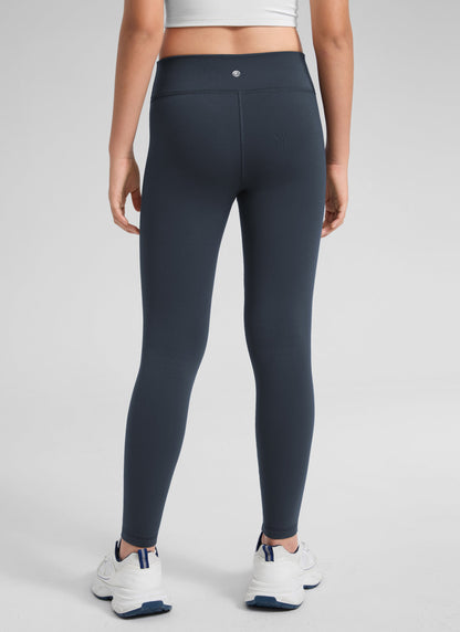 Girls Matte Thermal Fleece Lined Legging