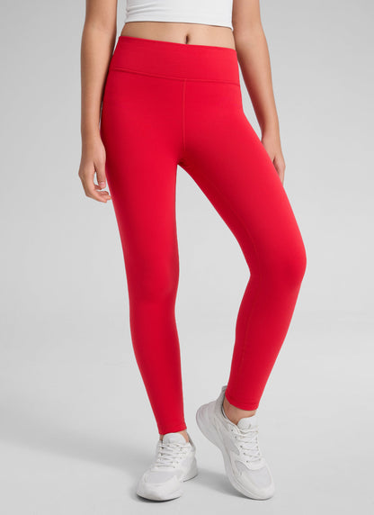 Girls Matte Thermal Fleece Lined Legging