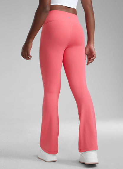 Butterluxe Girls Crossover Flare Leggings