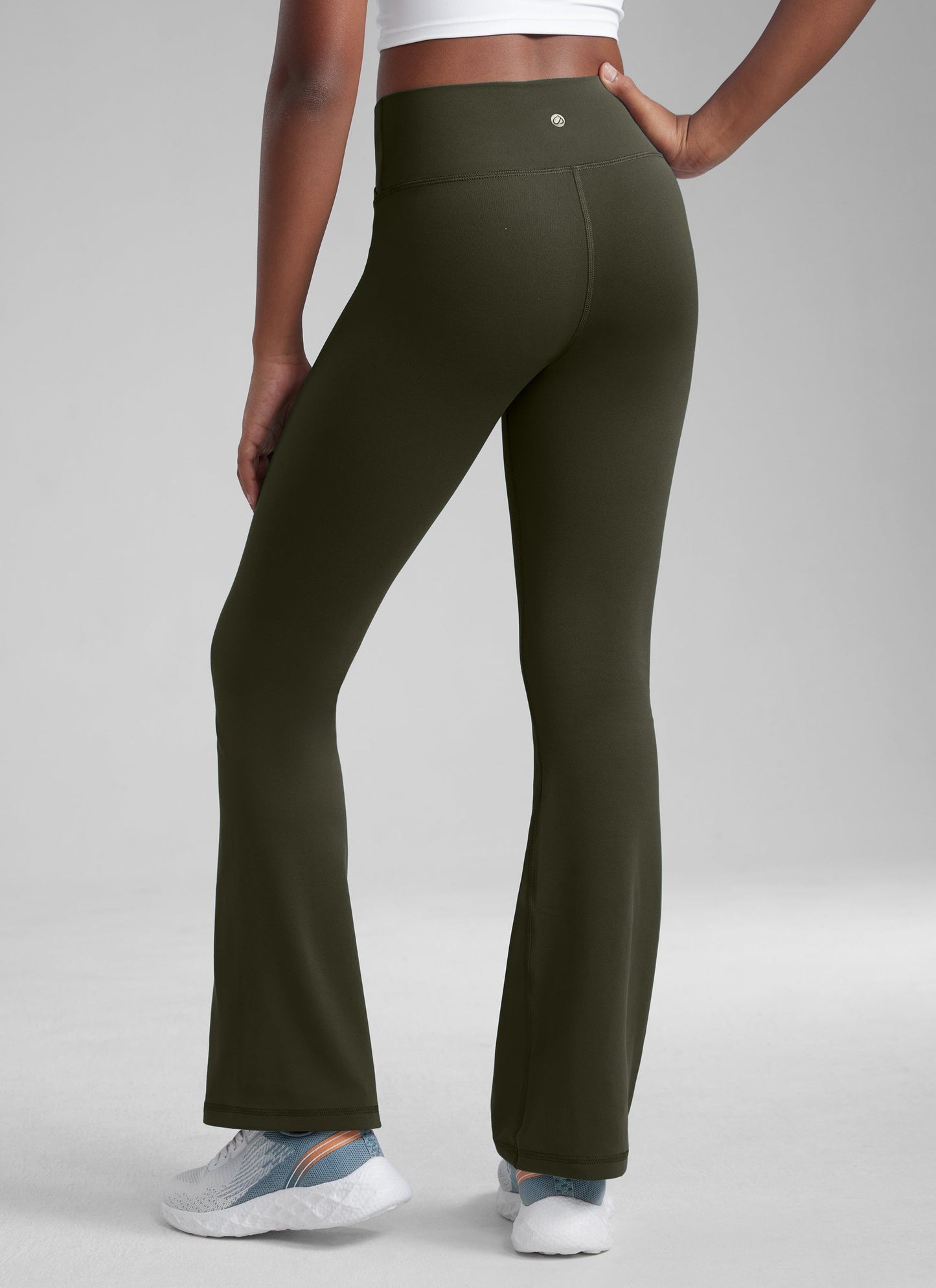 Butterluxe Girls Crossover Flare Leggings