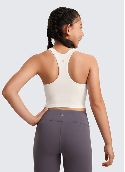 Butterluxe Girls Double Lined Racerback Tank Tops