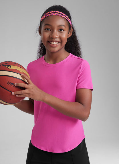 Girl Cloudweight Athletic Short Sleeve