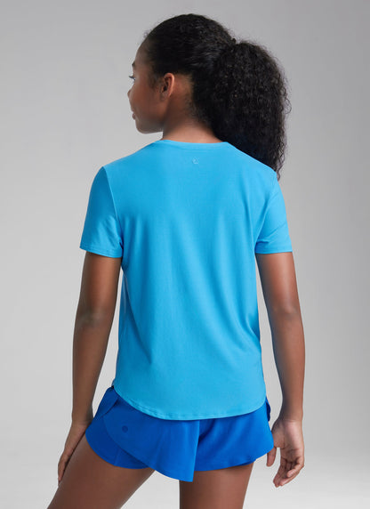 Girl Cloudweight Athletic Short Sleeve
