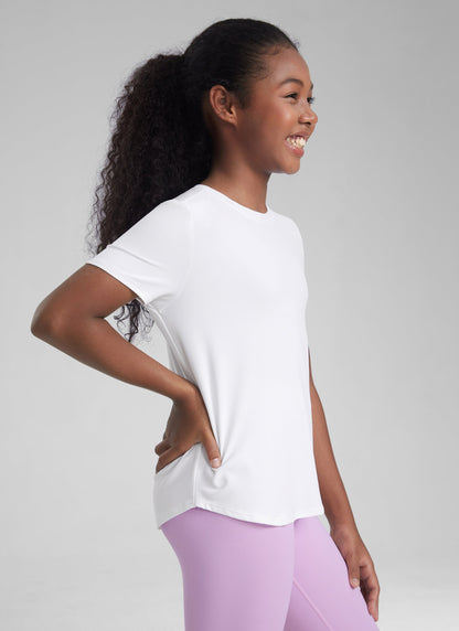 Girl Cloudweight Athletic Short Sleeve