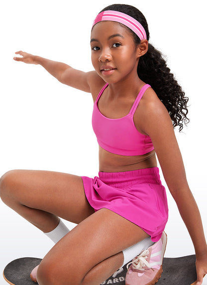 Butterluxe Girls Softness Mold Bras Criss Cross