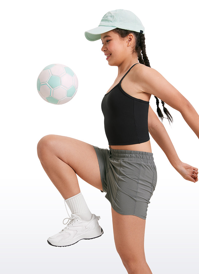 Butterluxe Girls Double Lined Y Back Tank Tops