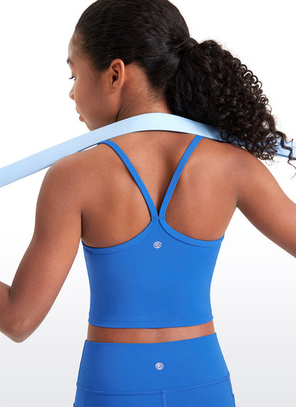 Butterluxe Girls Double Lined Y Back Tank Tops