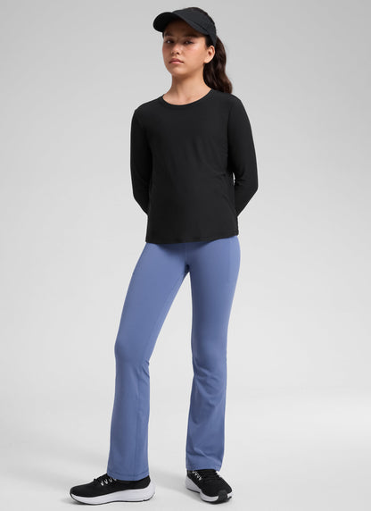 Girls Cloudweight Side Slit Long Sleeve