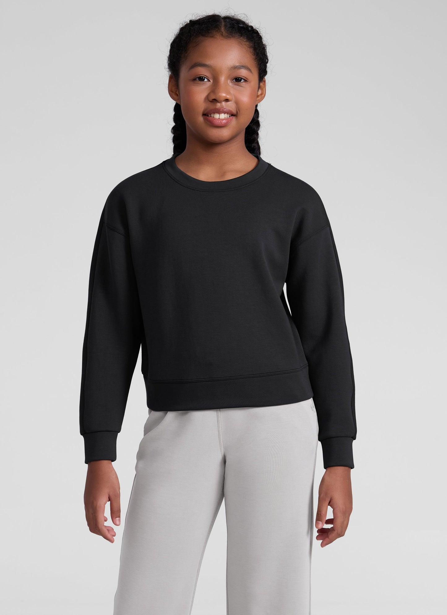 SoftAura Pullover Workout Sweatshirt