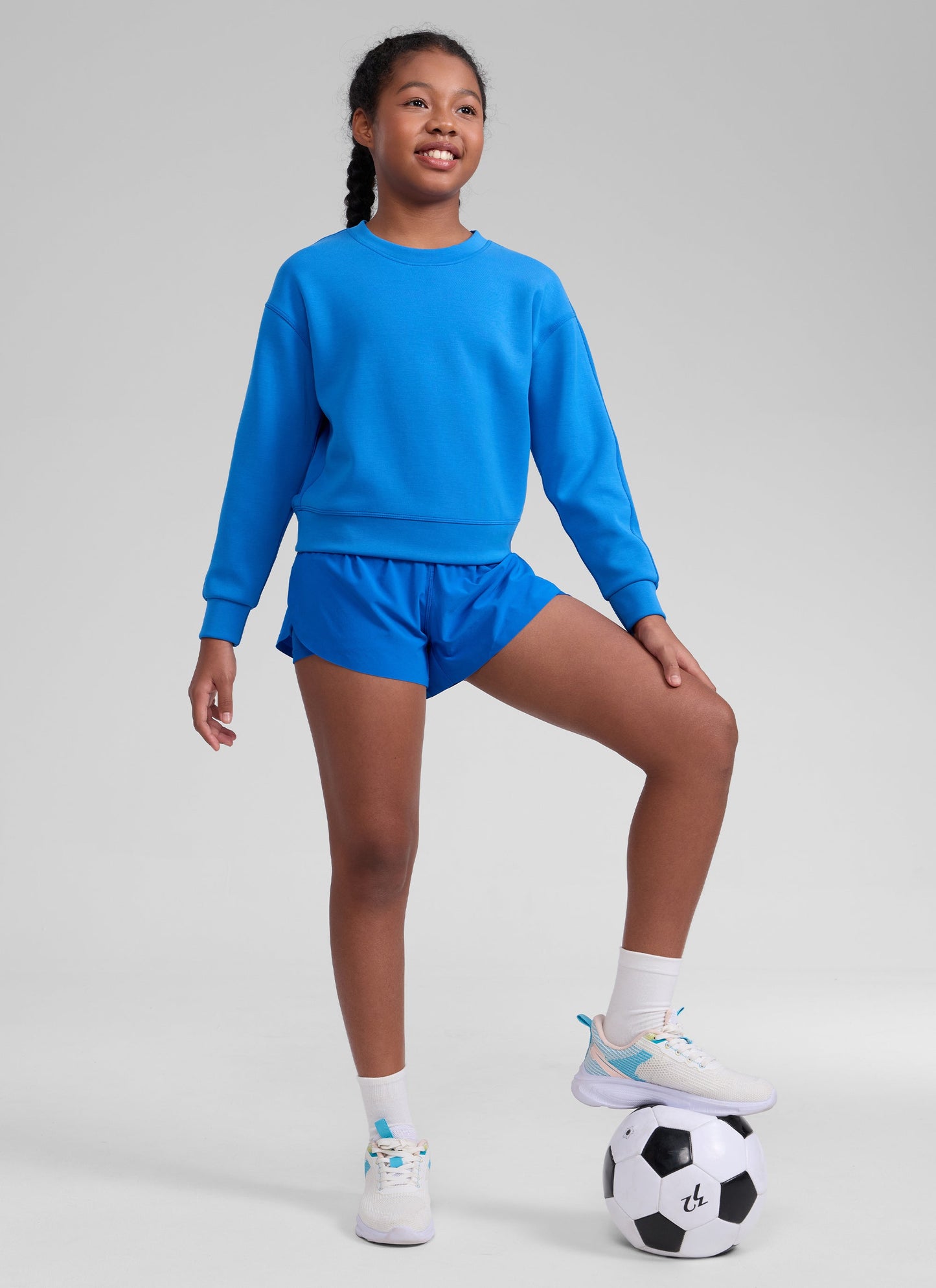 SoftAura Pullover Workout Sweatshirt
