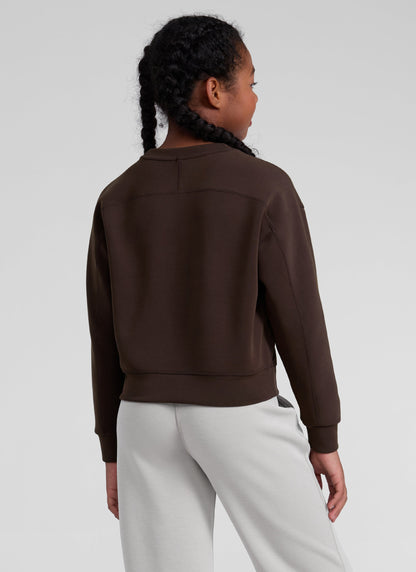 SoftAura Pullover Workout Sweatshirt