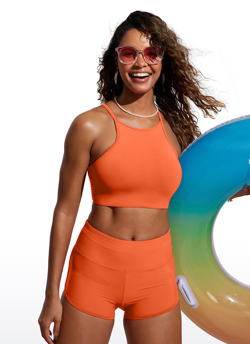 Sunshine High Neck Bikini Top